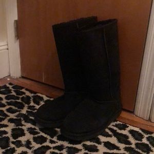 NWOT Tall Black Ugg Boots